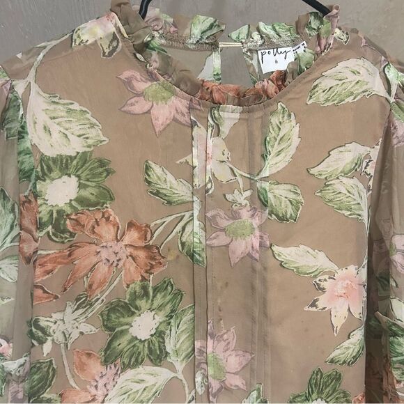 Princess Polly EDEN BLOOM MINI FLORAL DRESS BLUSH - Picture 8 of 14